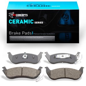 Ford Crown Victoria Brake Pads - Rear - R1 Concepts - Ceramic - `03-`11 Ford Crown Victoria Brake Pads - Rear - R1 Concepts - Ceramic - `03-`11